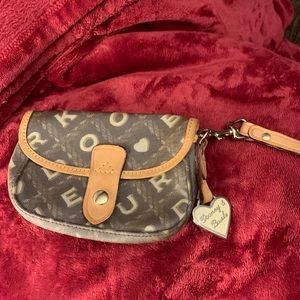 Authentic Dooney & Bourke wristlet